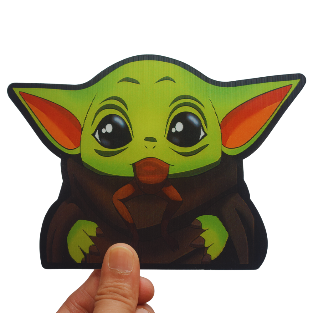 Yoda 3D Sticker