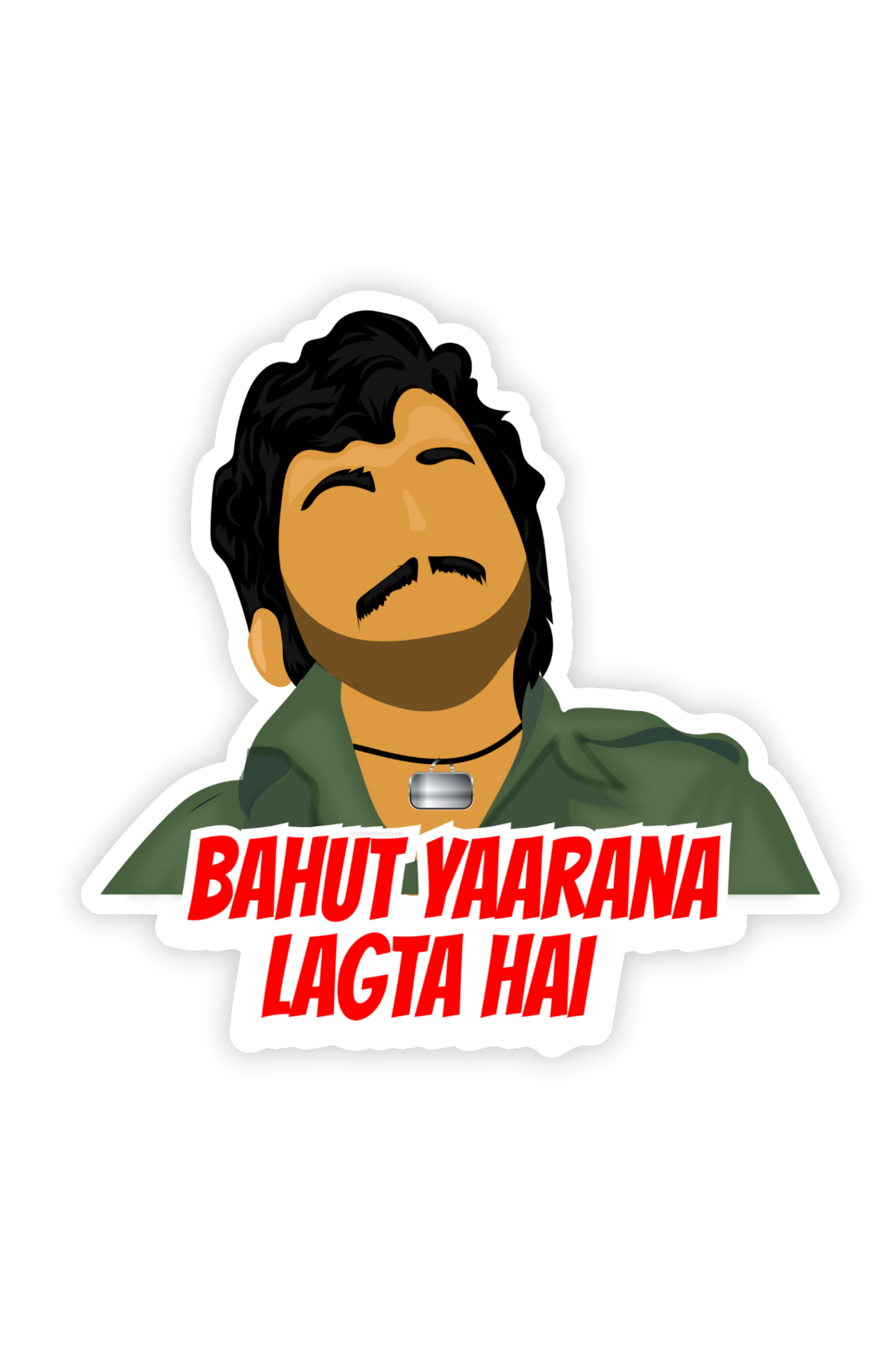 Gabbar - Sholay Stickers | Meme Stickers