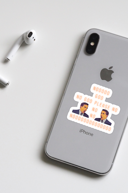 No God - The Office Stickers | TV & Movies Stickers