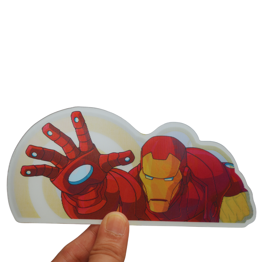 Captain America Iron Man - Marvel 3D Sticker