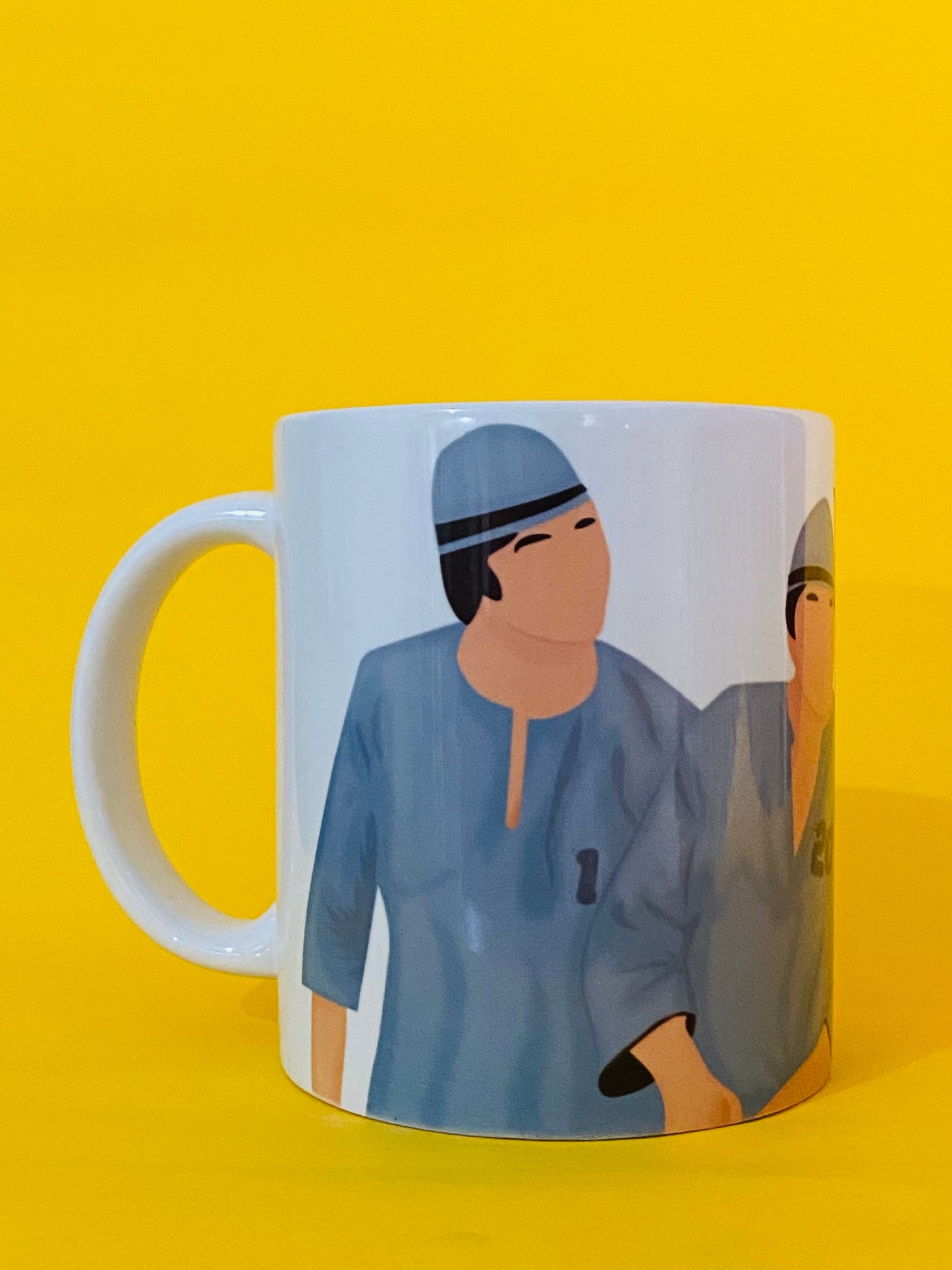 Printed Coffee/Milk Mugs, 325ml - Bollywood Sholay Coffee Mug