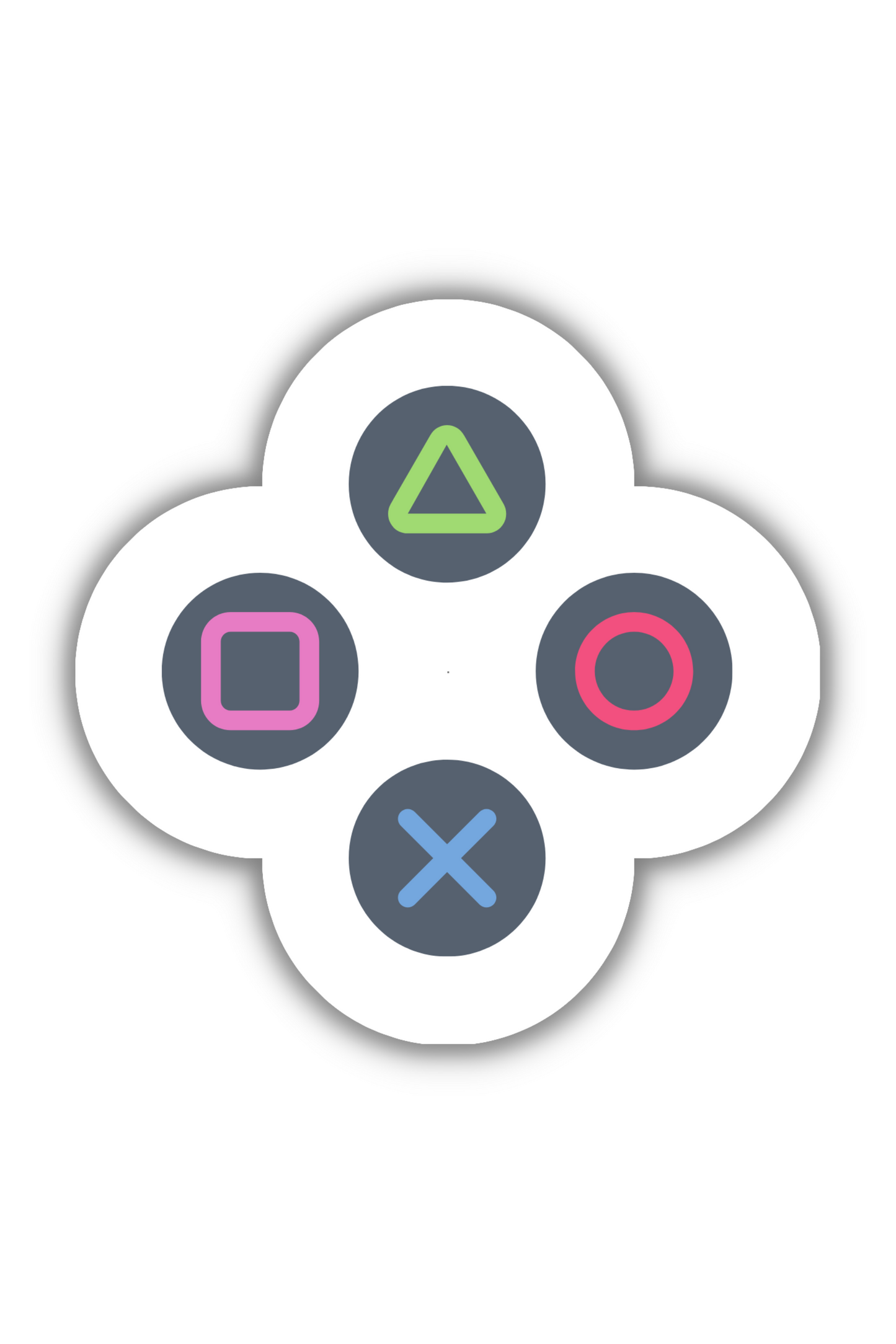 Controller Buttons - Gaming Sticker