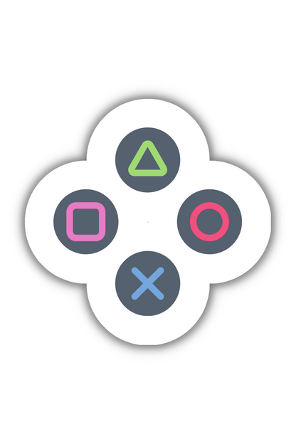 Controller Buttons - Gaming Sticker