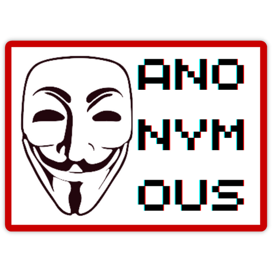 Anonymous - Tech Sticker