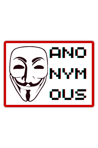 Anonymous | Tech Stickers