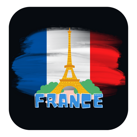 France - Travel Sticker