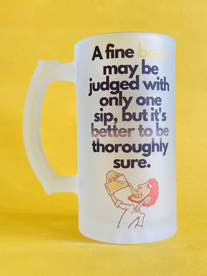 A Fine Beer - Party Mug