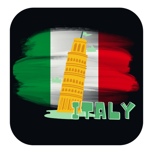 Italy Leaning Tower of Pisa - Travel Sticker