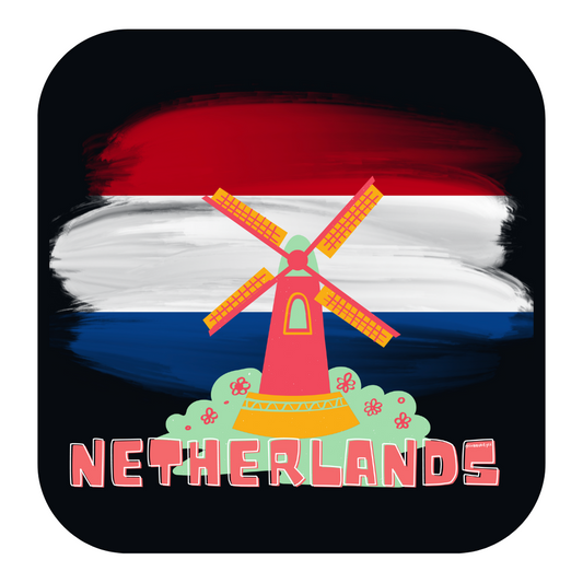 Netherlands - Travel Sticker