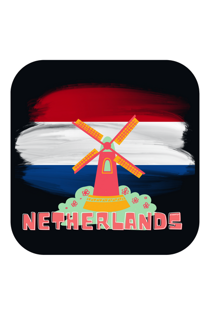 Netherlands - Travel Sticker