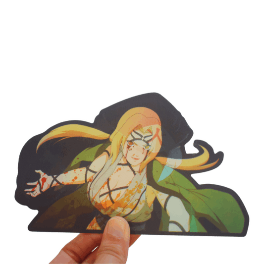 Lady Tsunade - Naruto 3D Sticker
