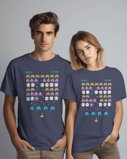 Space Invaders Arcade Game Regular T-shirt