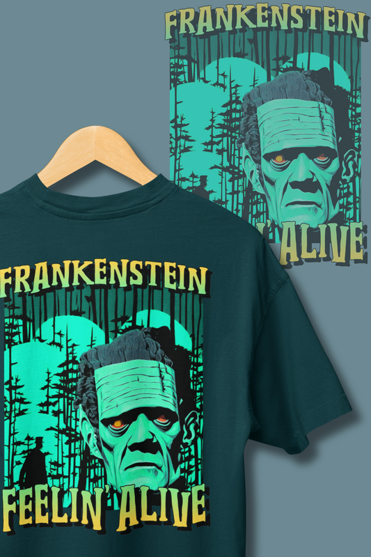 Frankenstein -  Haunted Unisex T-shirt