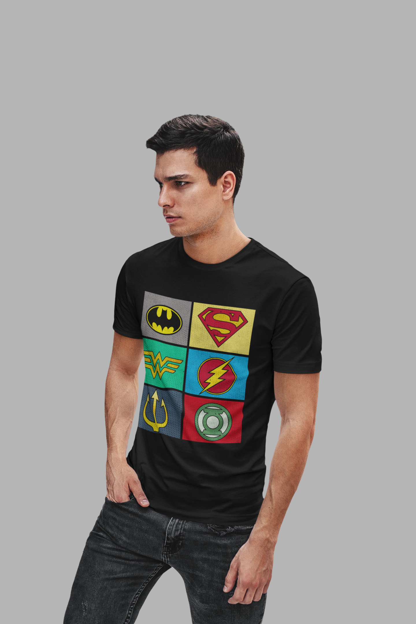 Superhero Badge - Comics Unisex T-shirt